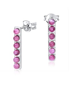 Pink Tourmaline Ear Stud STS-3736